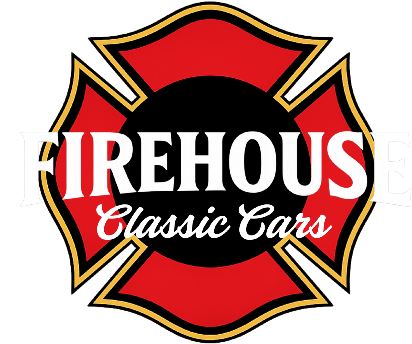 Firehouse Classic Cars Maltese cross logo